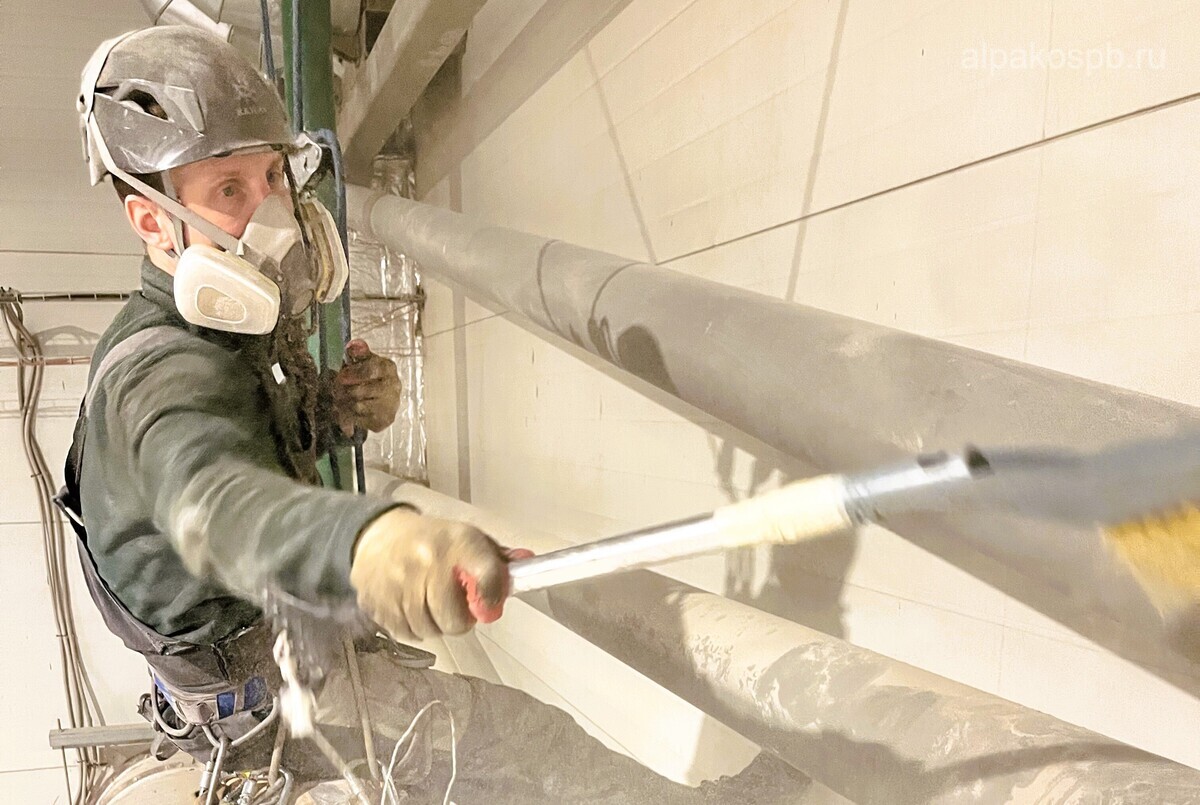 обеспылевание