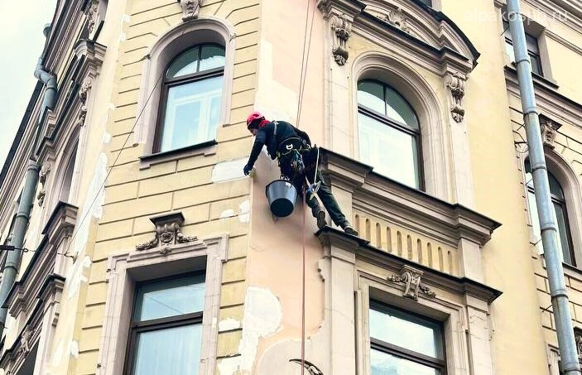 ремонт фасада