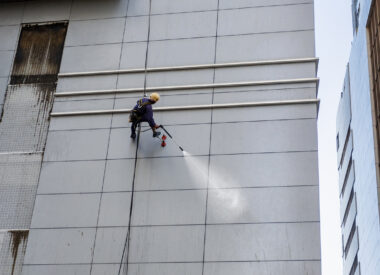 мойка фасадов под давлением