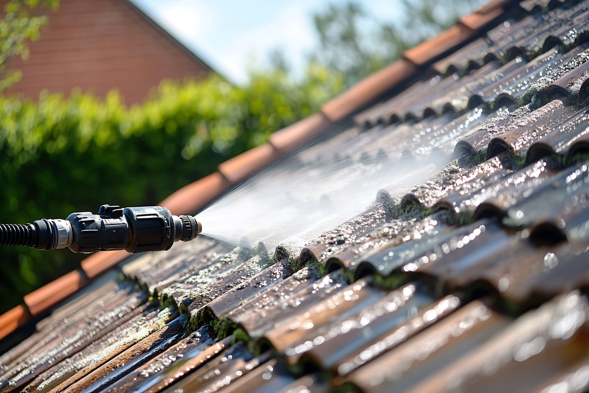 Как правильно мыть крышу дома